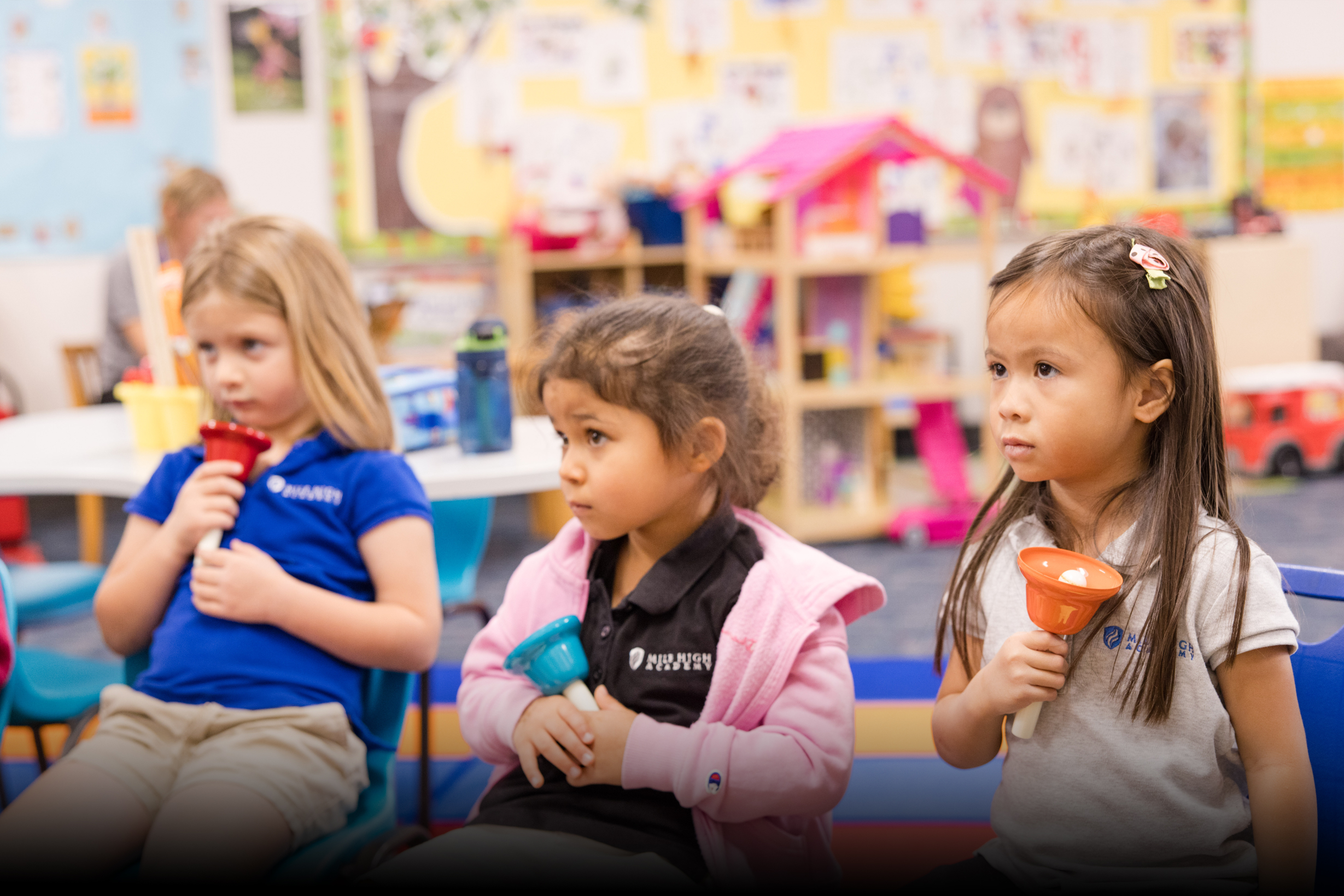 Early Childhood Students Learning Music