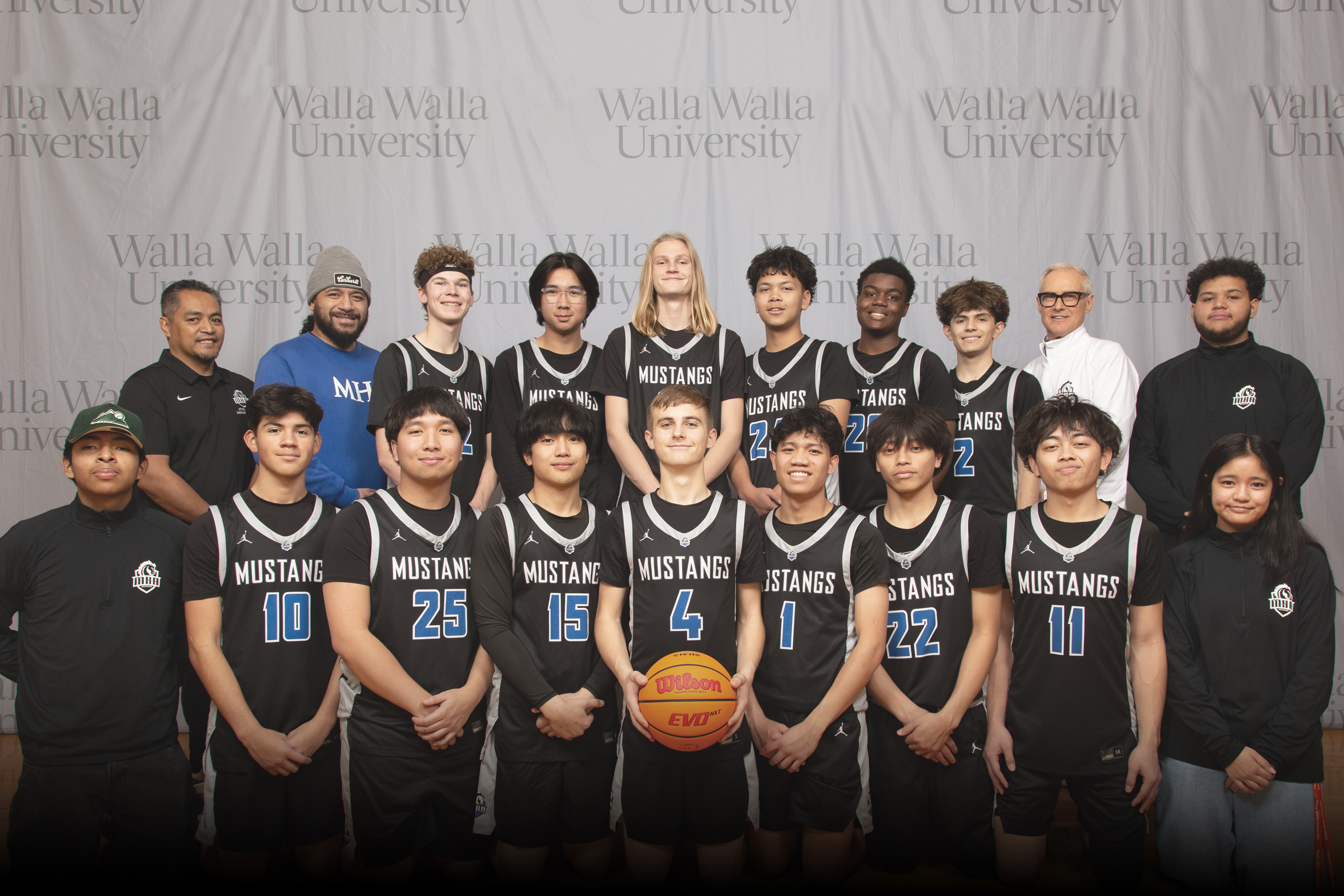 Upper School Boys Varsity Basketball Team